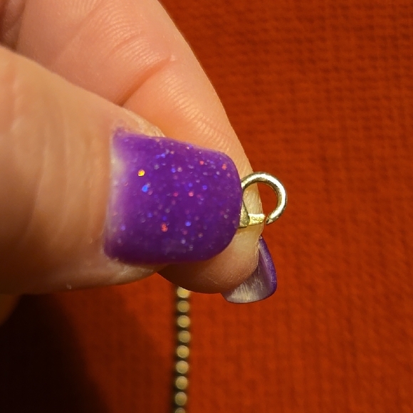 Sleek Silver Beaded Necklace - Picture 4 of 4